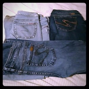 Silver Jeans Bundle Size 32 (all 3 must go)